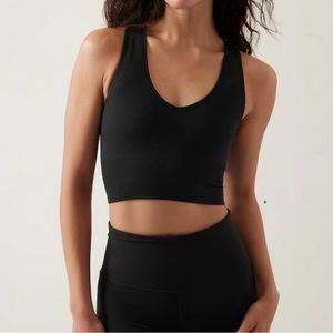 ATHLETA NWT! Aurora Seamless Crop Ribbed Tank